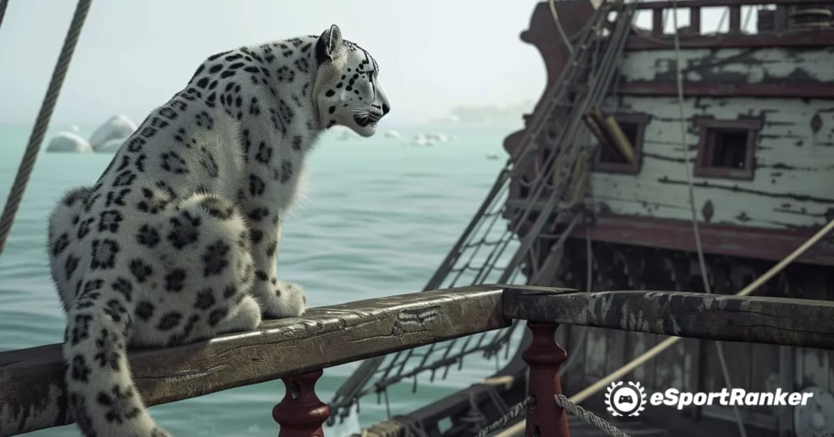 Desbloquea la mascota Snow Leopard en Skull and Bones: un codiciado compañero para tus aventuras